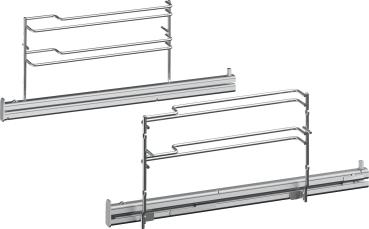 SIEMENS HZ638178 - Teleskop-Vollauszug 1fach, 45cm, pyro